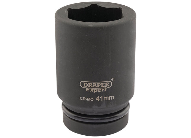 Draper Expert HI-TORQ 6 Point Deep Impact Socket, 1" Sq. Dr., 41mm Draper - Town Tools 