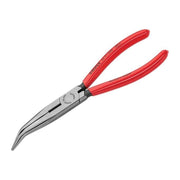 Knipex Bent Snipe Nose Side Cutting Pliers PVC Grip 200mm (8in) Knipex - RockBottom Northampton