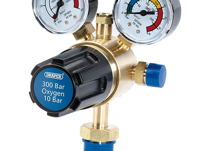 Draper Oxygen Regulator, 300 Bar 35010 Draper - Town Tools 