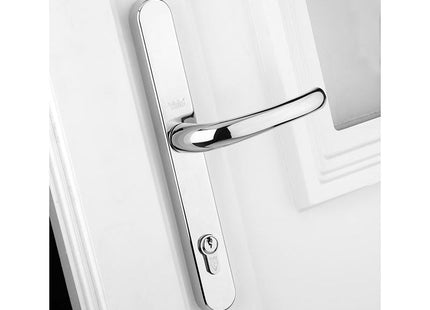 Yale Locks Retro Door Handle PVCu Polished Chrome Finish Yale Locks - RockBottom Northampton