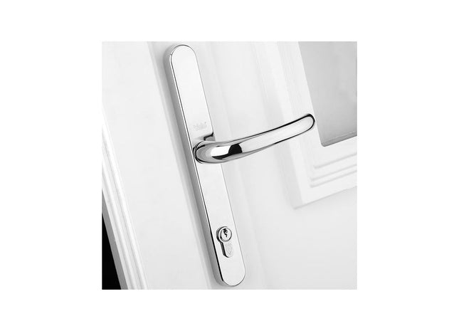 Yale Locks Retro Door Handle PVCu Polished Chrome Finish Yale Locks - RockBottom Northampton