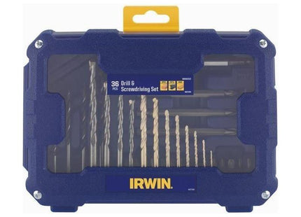 Irwin® Drill & Screwdriving Set, 36 Piece IRWIN® - RockBottom Northampton
