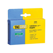 Tacwise 140 Heavy-Duty Staples 6mm (Type T50 G) (Pack 2000) Tacwise - RockBottom Northampton