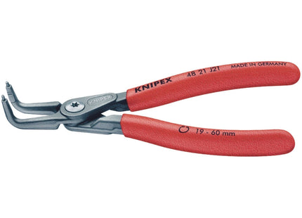 Draper Knipex 48 21 J21 90&deg; Internal Straight Tip Circlip Pliers, 19 - 60mm Draper - Town Tools 