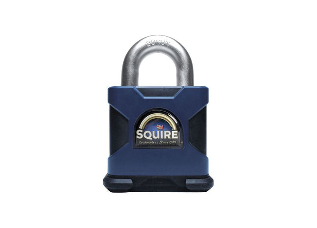 Squire SS80S Stronghold Solid Steel Padlock 80mm CEN6 Boxed Squire - RockBottom Nothampton