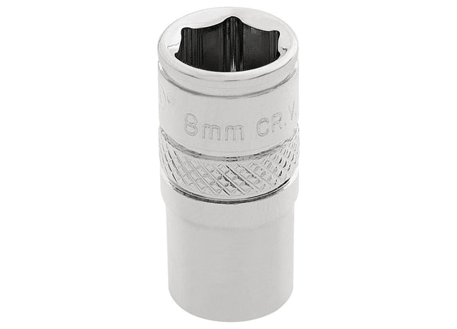Draper HI-TORQ 6 Point Socket, 1/4" Sq. Dr., 8mm 32536 Draper - Town Tools 