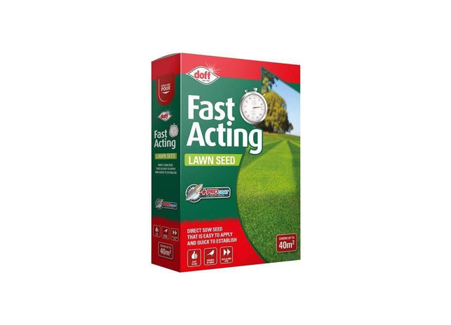 Doff Fast Growing Lawn Seed 500g DOFF - RockBottom Northampton