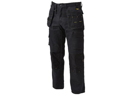 Dewalt Power Tools Pro Tradesman Black Trousers Waist 30in Leg 33in DeWALT Power Tools - RockBottom Northampton