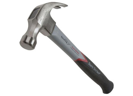 Estwing EMRF16C Surestrike Curved Claw Hammer Fibreglass Shaft 450g (16oz) Estwing - RockBottom Northamptin