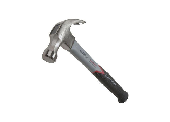 Estwing EMRF16C Surestrike Curved Claw Hammer Fibreglass Shaft 450g (16oz) Estwing - RockBottom Northamptin