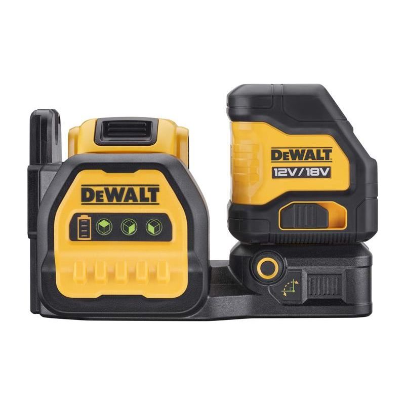 Dewalt Power Tools DCE088 D1G18 Self-Levelling Cross Line Green Beam Laser 12/18V 1 x 2.0Ah Li-ion DeWALT Power Tools - RockBottom Northampton