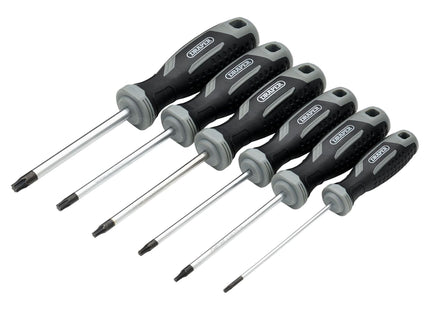 Draper Draper TX-STAR Soft Grip Screwdriver Set (6 Piece) Draper - Town Tools