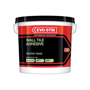 Evo-Stik Instant Grab Wall Tile Adhesive 10 litre EVO-STIK - RockBottom Northamptin