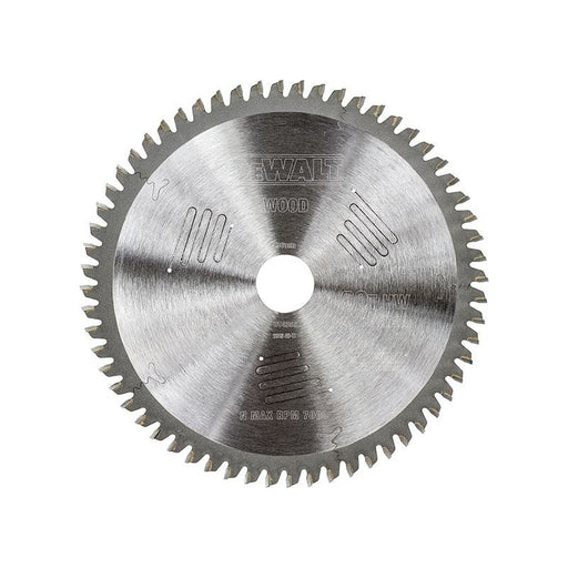 Dewalt Power Tools Series 60 Circular Saw Blade 216 x 30mm x 60T ATB/Neg DeWALT Power Tools - RockBottom Northampton