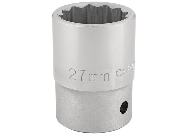 Draper 12 Point Socket, 3/4" Sq. Dr., 27mm 16696 Draper - Town Tools 