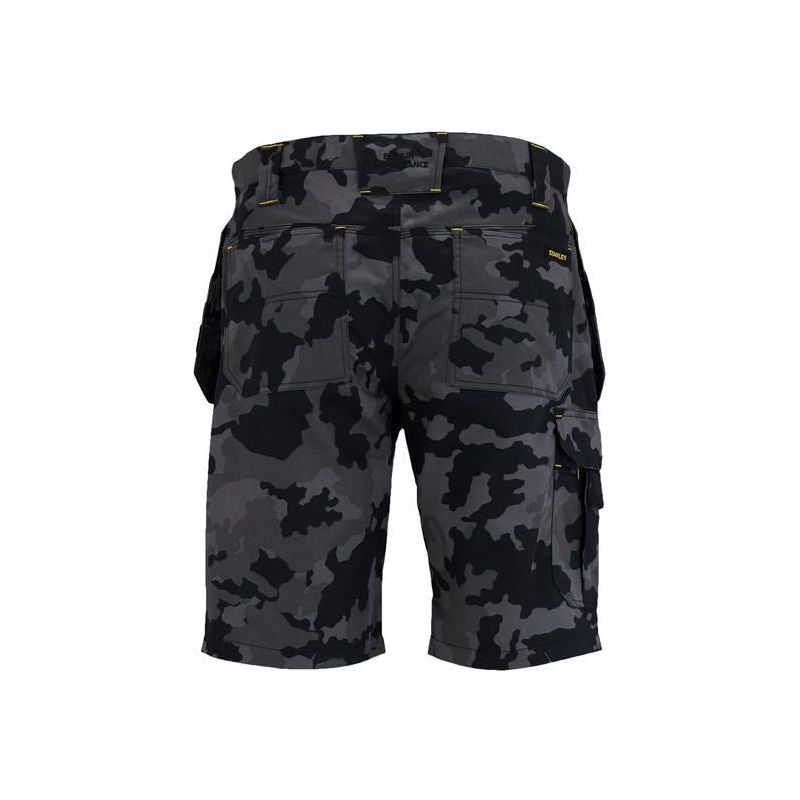 Stanley® Clothing Hanley Holster Shorts Black Camouflage Waist 32in STANLEY® Clothing - RockBottom Nothampton