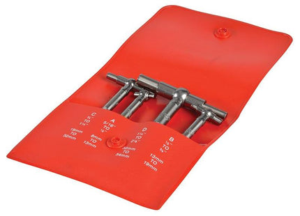 Starrett S579GZ Telescopic Gauge Set, 4 Piece 8-54mm Starrett - RockBottom Nothampton