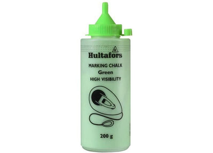 Hultafors Chalk Line Chalk High-vis Green 200g Hultafors - RockBottom Northampton