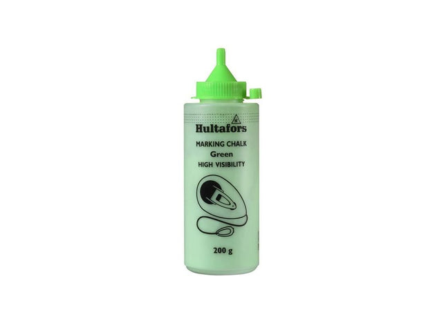 Hultafors Chalk Line Chalk High-vis Green 200g Hultafors - RockBottom Northampton