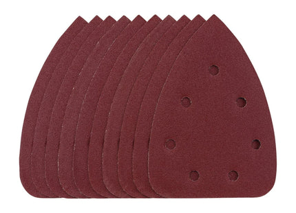 Draper Detail Sanding Sheets with Hook and Loop, 140mm, 120 Grit, SSD6 (Pack of Draper - Town Tools 