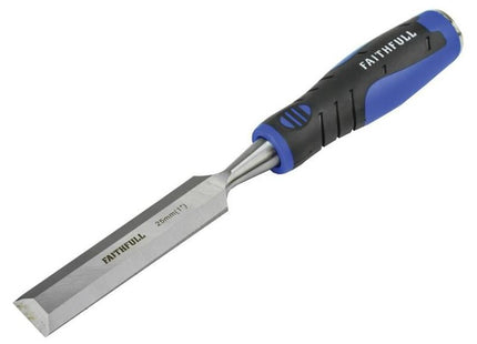 Faithfull Soft Grip Bevel Edge Chisel 25mm (1in) Faithfull - RockBottom Northampton