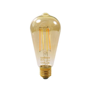 Link2Home Wi-Fi LED ES (E27) Pear Filament Dimmable Bulb, White 470 lm 4.5W Link2Home - RockBottom Northampton
