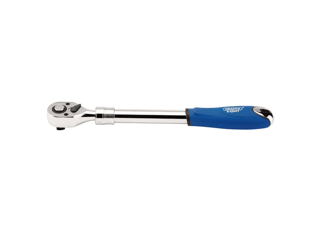 Draper 72 Tooth Extending Reversible Ratchet, 1/2" Sq. Dr. 26800 Draper - Town Tools 