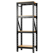 Bunker 21 Piece Modular 4 Tier Racking with Hardwood Shelving, 750mm Draper - Town Tools