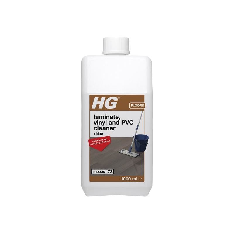 Hg Laminate, Vinyl & PVC Cleaner & Shine Restorer 1 litre HG - RockBottom Northampton