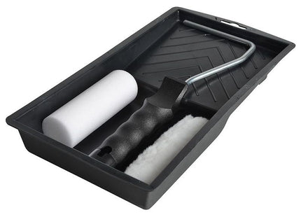 Faithfull Mini Roller Frame Tray & 2 Refills Faithfull - RockBottom Northampton