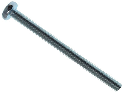 METALMATE Machine Screw Pozi Compatible Pan Head ZP M4 x 50mm Box 25 METALMATE� - RockBottom Northampton