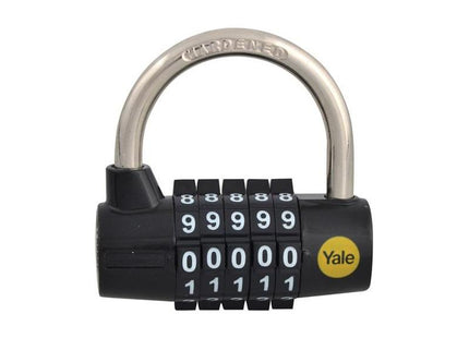 Yale Locks Standard Security Combination Padlock 48mm Yale Locks - RockBottom Northampton