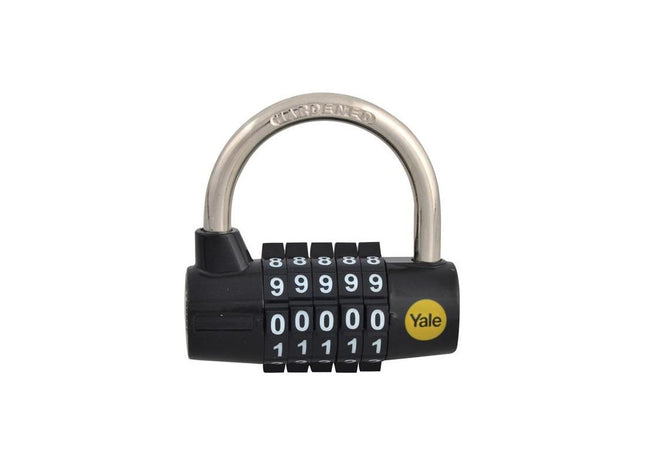 Yale Locks Standard Security Combination Padlock 48mm Yale Locks - RockBottom Northampton