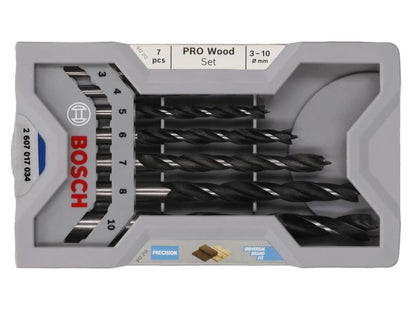 Bosch Powertool Accessories Professional Robust Line Brad Point Drill Bit Set, 7 Piece Bosch Powertool Accessories - RockBottom Northampton
