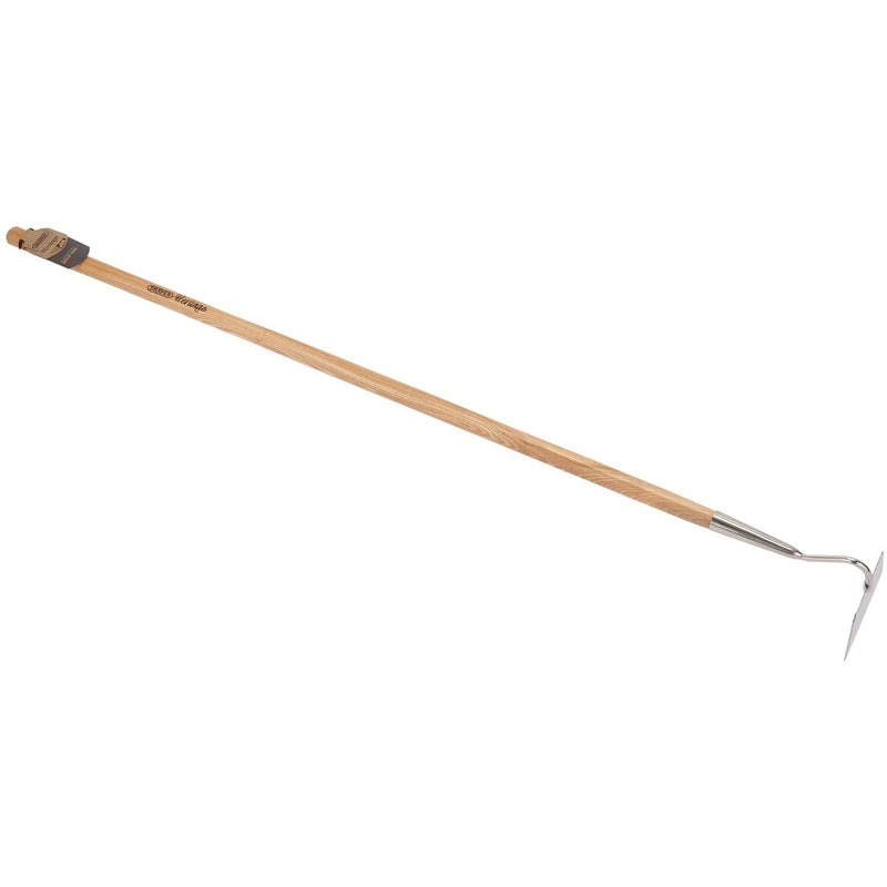 Draper Heritage Stainless Steel Draw Hoe with Ash Handle 99018 Draper - Town Tools 