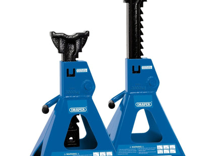 Draper Ratcheting Axle Stands, 3 Tonne (Pair) 30881 Draper - Town Tools 