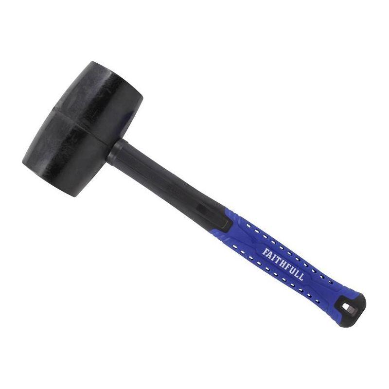 Faithfull Black Fibreglass Mallet 32oz Faithfull - RockBottom Northampton
