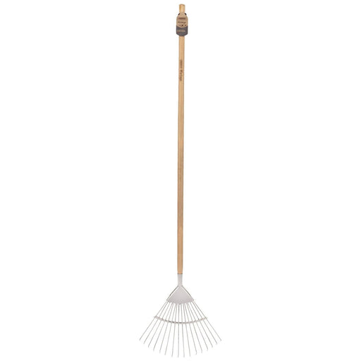 Draper Heritage Stainless Steel Lawn Rake with Ash Handle 99020 Draper - Town Tools 