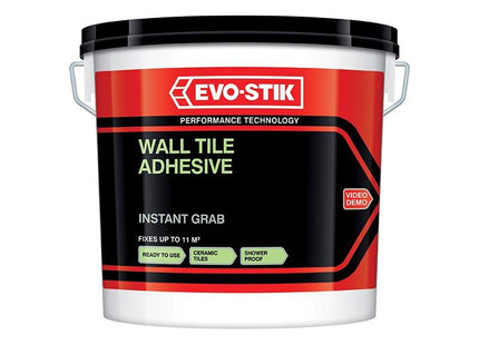 Evo-Stik Instant Grab Wall Tile Adhesive 1 litre EVO-STIK - RockBottom Northamptin