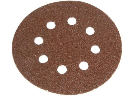 Faithfull Hook & Loop Sanding Disc DID3 Holed 125mm Very Fine (Pack 5) Faithfull - RockBottom Northampton