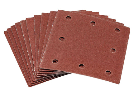 Draper 1/4 Sanding Sheets, 105 x 115mm, 100 Grit 93518 Draper - Town Tools 