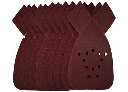 Draper Detail Sanding Sheets with Hook and Loop, 140mm, 120 Grit, SSD4 (Pack of Draper - Town Tools 