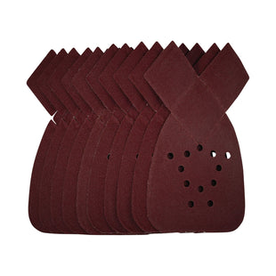 Draper Detail Sanding Sheets with Hook and Loop, 140mm, 120 Grit, SSD4 (Pack of Draper - Town Tools 