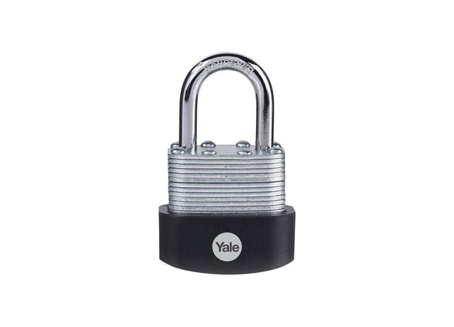 Yale Locks High Security Laminated Steel Padlock 40mm Yale Locks - RockBottom Northampton
