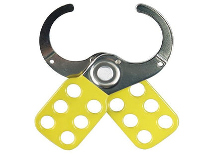 Abus Mechanical 702 Lock Off Hasp 38mm (1.1/2in) Red ABUS Mechanical - RockBottom Northampton 