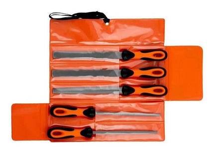 Bahco 200mm (8in) ERGO™ Engineering File Set, 5 Piece Bahco - RockBottom Northampton