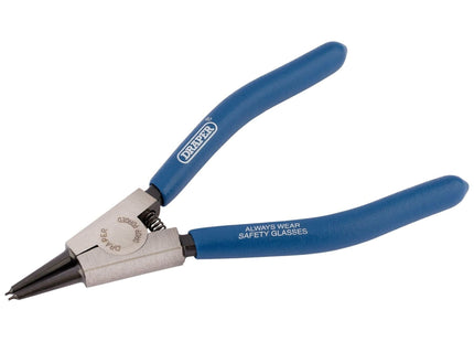 Draper Straight Tip External Circlip Pliers, 140mm 56421 Draper - Town Tools 