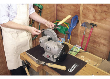 Draper Wet and Dry Bench Grinder, 250W 78456 Draper - Town Tools 