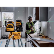 Dewalt Power Tools DCE088 D1G18 Self-Levelling Cross Line Green Beam Laser 12/18V 1 x 2.0Ah Li-ion DeWALT Power Tools - RockBottom Northampton