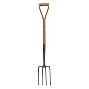 Draper Carbon Steel Border Fork with Ash Handle 14304 Draper - Town Tools 